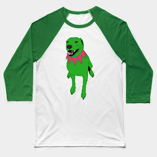 Grateful Dawg Green Baseball T-Shirt